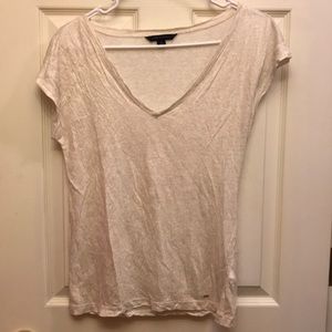 Tommy Hilfiger gold and creams vneck❤️